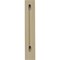 Ekena Millwork 3 1/8"W x 10"D x 18"H Extra Large Rockport Wood Corbel, Rubberwood CORW03X10X18RKRW - alternate 2